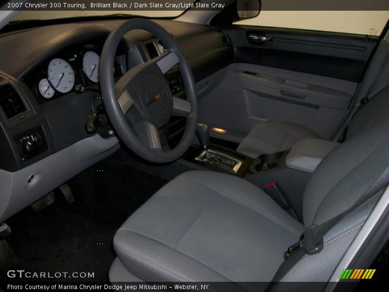 Brilliant Black / Dark Slate Gray/Light Slate Gray 2007 Chrysler 300 Touring