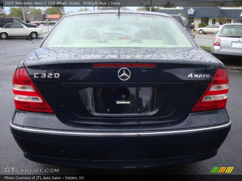 Midnight Blue / Stone 2005 Mercedes-Benz C 320 4Matic Sedan