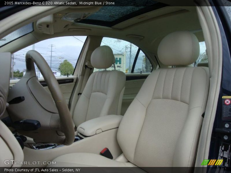 Midnight Blue / Stone 2005 Mercedes-Benz C 320 4Matic Sedan
