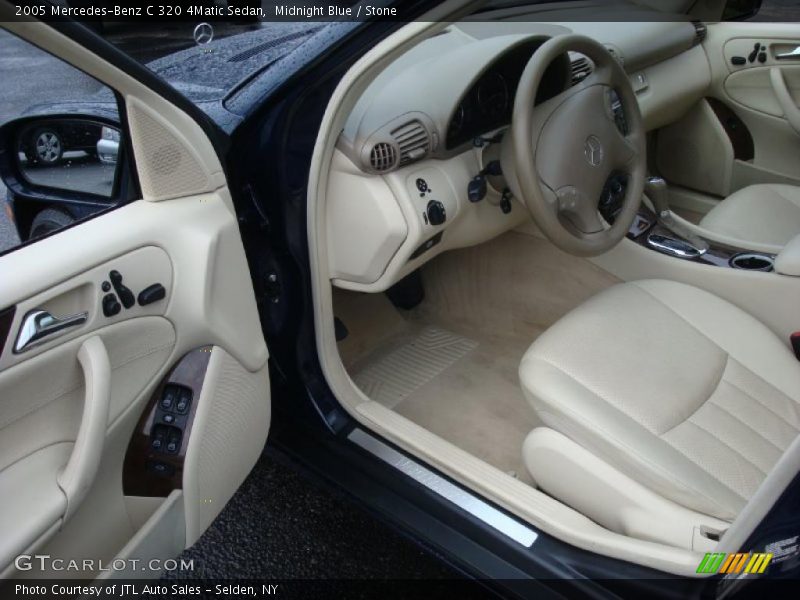 Midnight Blue / Stone 2005 Mercedes-Benz C 320 4Matic Sedan