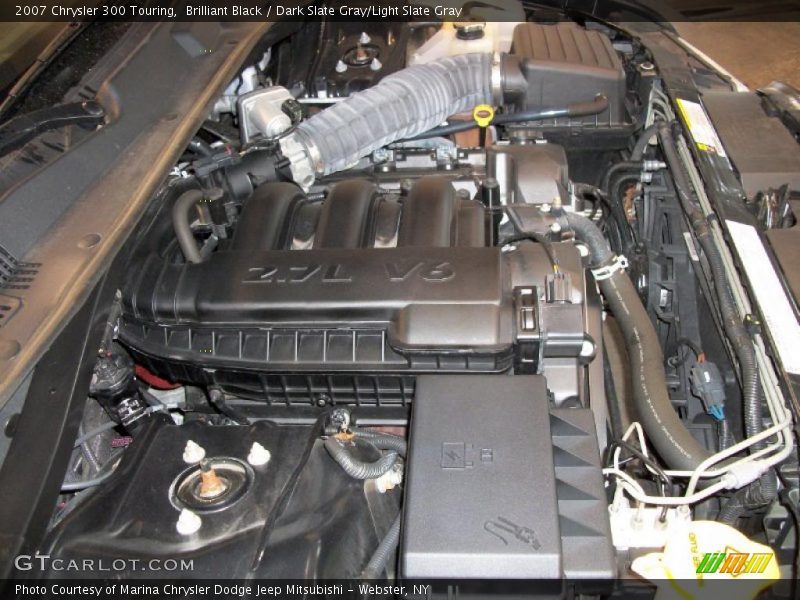 Brilliant Black / Dark Slate Gray/Light Slate Gray 2007 Chrysler 300 Touring
