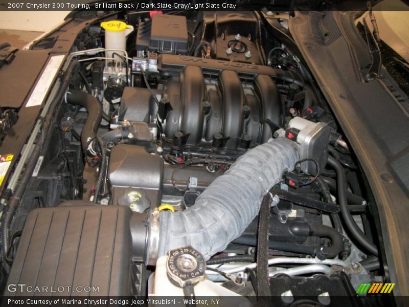 Brilliant Black / Dark Slate Gray/Light Slate Gray 2007 Chrysler 300 Touring
