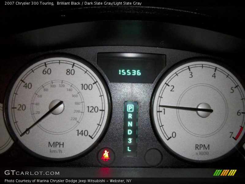 Brilliant Black / Dark Slate Gray/Light Slate Gray 2007 Chrysler 300 Touring