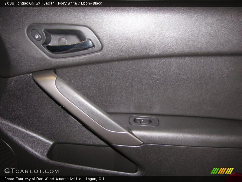 Ivory White / Ebony Black 2008 Pontiac G6 GXP Sedan
