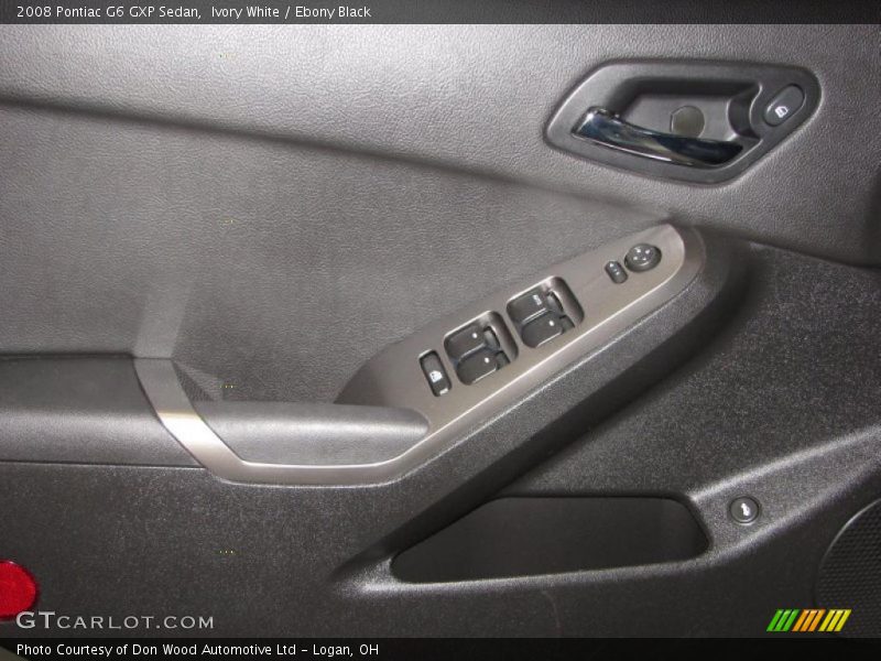 Ivory White / Ebony Black 2008 Pontiac G6 GXP Sedan