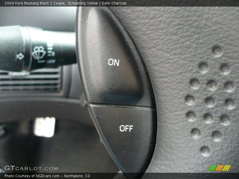 Screaming Yellow / Dark Charcoal 2004 Ford Mustang Mach 1 Coupe