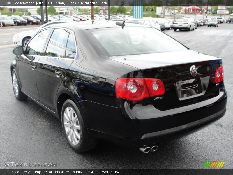 Black / Anthracite Black 2006 Volkswagen Jetta 2.0T Sedan
