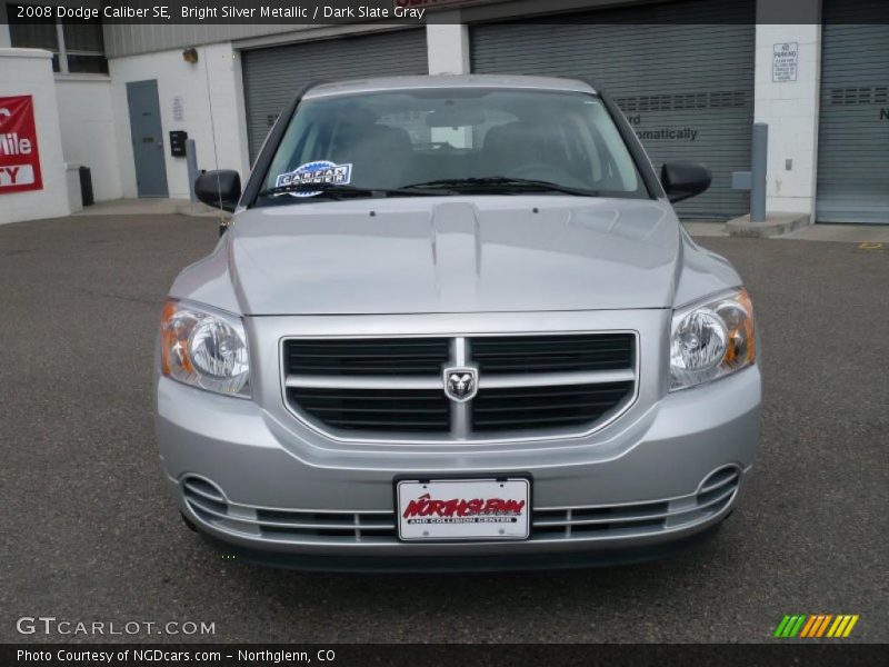 Bright Silver Metallic / Dark Slate Gray 2008 Dodge Caliber SE