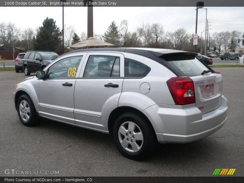 Bright Silver Metallic / Dark Slate Gray 2008 Dodge Caliber SE