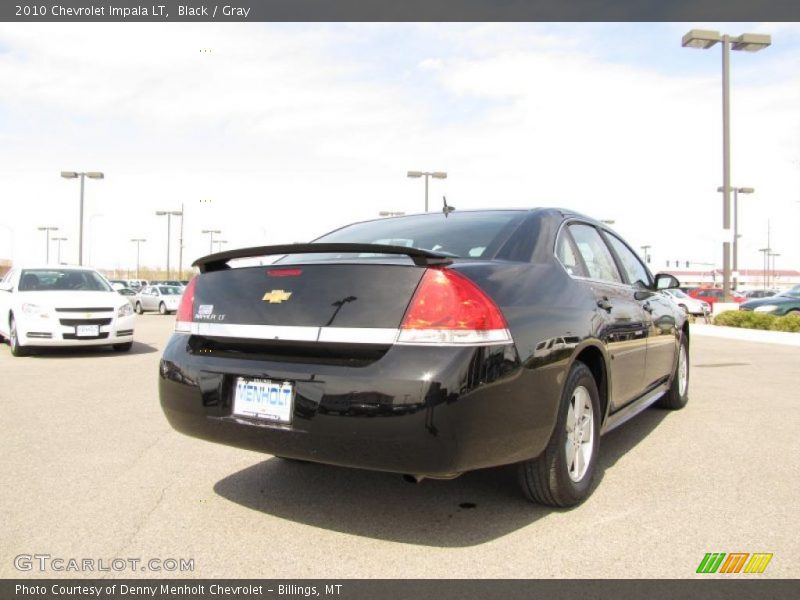Black / Gray 2010 Chevrolet Impala LT