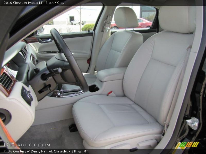 Black / Gray 2010 Chevrolet Impala LT