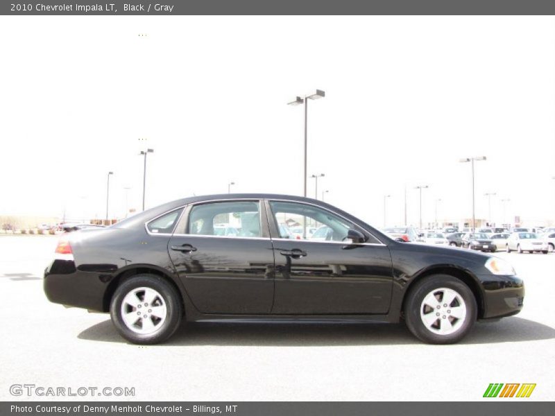 Black / Gray 2010 Chevrolet Impala LT