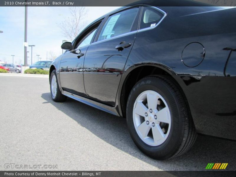 Black / Gray 2010 Chevrolet Impala LT