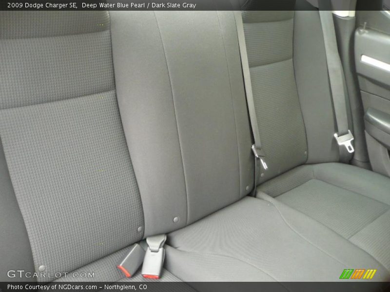 Deep Water Blue Pearl / Dark Slate Gray 2009 Dodge Charger SE