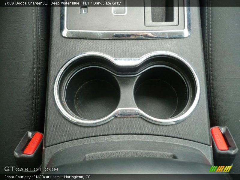 Deep Water Blue Pearl / Dark Slate Gray 2009 Dodge Charger SE