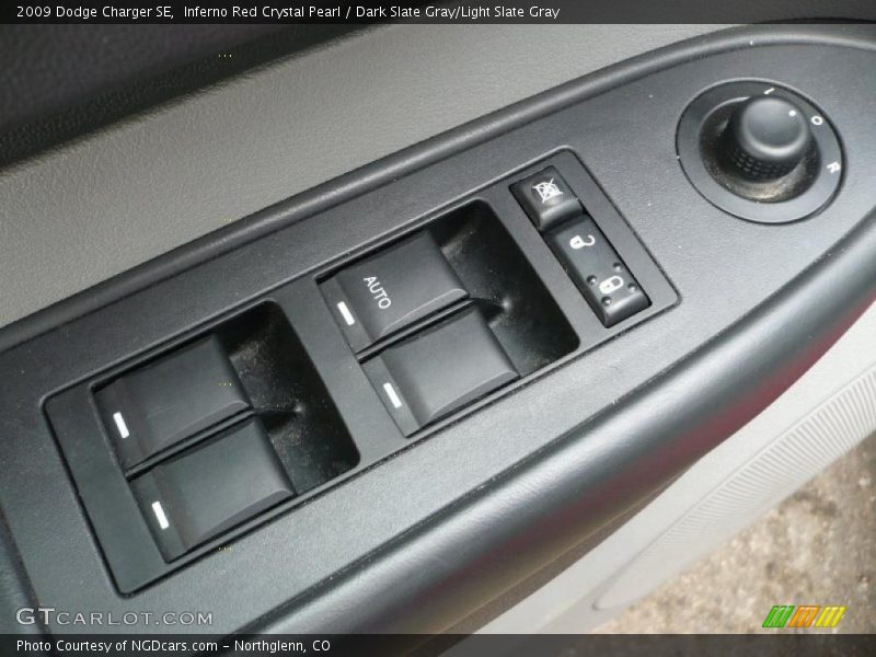 Inferno Red Crystal Pearl / Dark Slate Gray/Light Slate Gray 2009 Dodge Charger SE