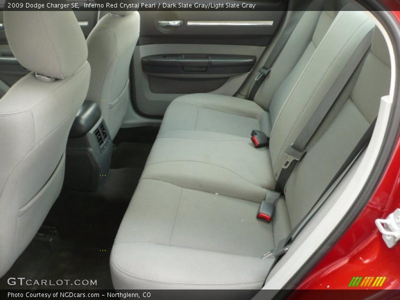 Inferno Red Crystal Pearl / Dark Slate Gray/Light Slate Gray 2009 Dodge Charger SE