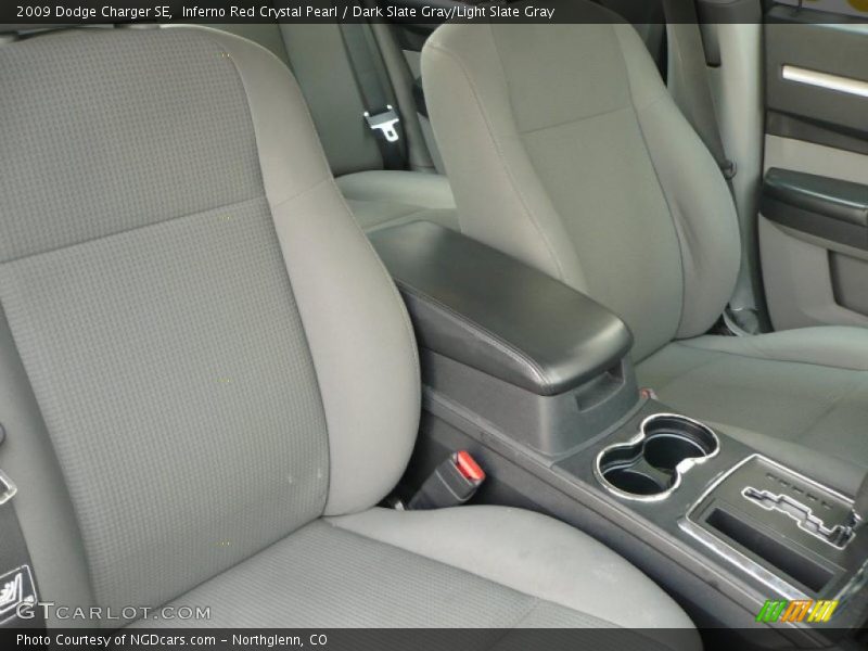 Inferno Red Crystal Pearl / Dark Slate Gray/Light Slate Gray 2009 Dodge Charger SE