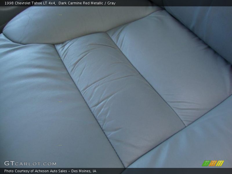 Dark Carmine Red Metallic / Gray 1998 Chevrolet Tahoe LT 4x4