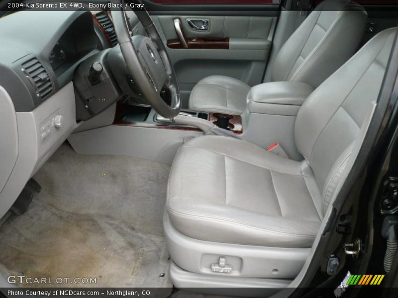 Ebony Black / Gray 2004 Kia Sorento EX 4WD