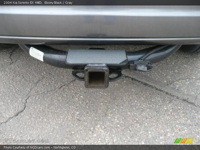 Ebony Black / Gray 2004 Kia Sorento EX 4WD