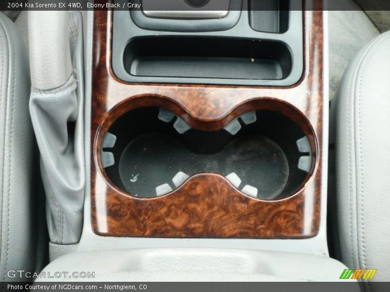 Ebony Black / Gray 2004 Kia Sorento EX 4WD