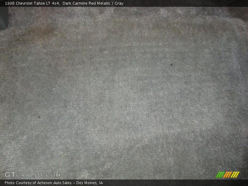 Dark Carmine Red Metallic / Gray 1998 Chevrolet Tahoe LT 4x4
