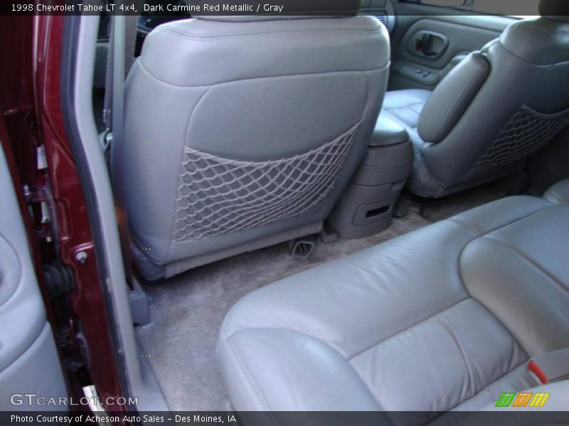 Dark Carmine Red Metallic / Gray 1998 Chevrolet Tahoe LT 4x4