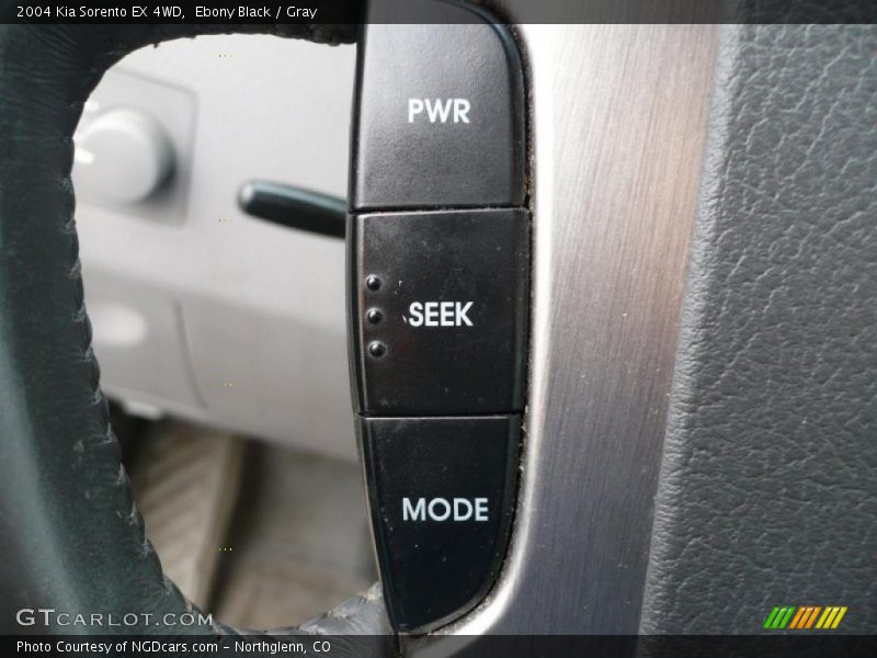 Ebony Black / Gray 2004 Kia Sorento EX 4WD