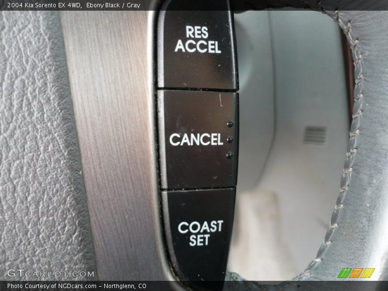 Ebony Black / Gray 2004 Kia Sorento EX 4WD