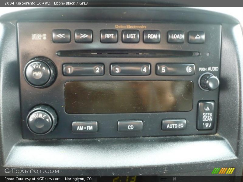 Ebony Black / Gray 2004 Kia Sorento EX 4WD