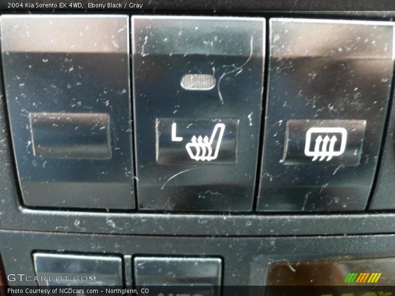 Ebony Black / Gray 2004 Kia Sorento EX 4WD