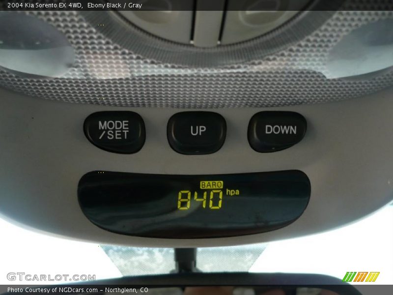 Ebony Black / Gray 2004 Kia Sorento EX 4WD