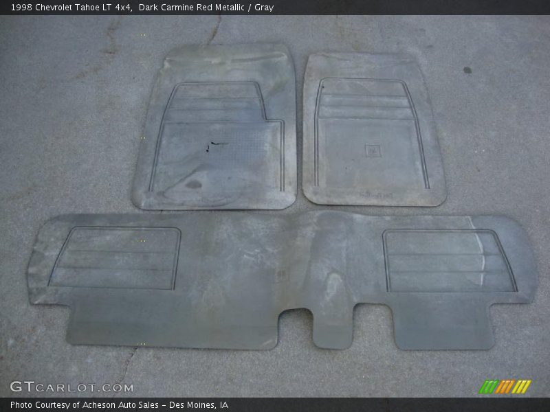 Dark Carmine Red Metallic / Gray 1998 Chevrolet Tahoe LT 4x4