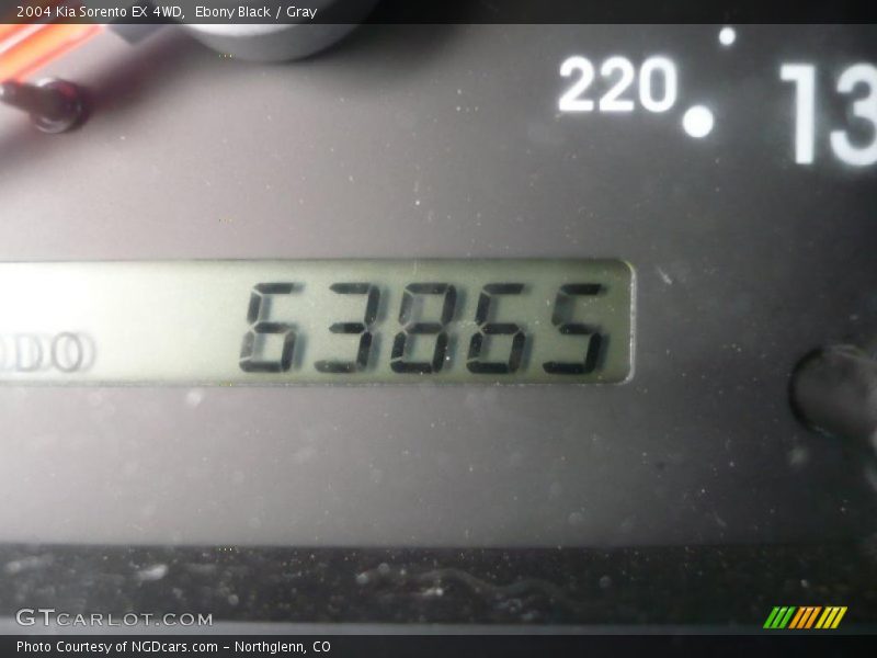 Ebony Black / Gray 2004 Kia Sorento EX 4WD