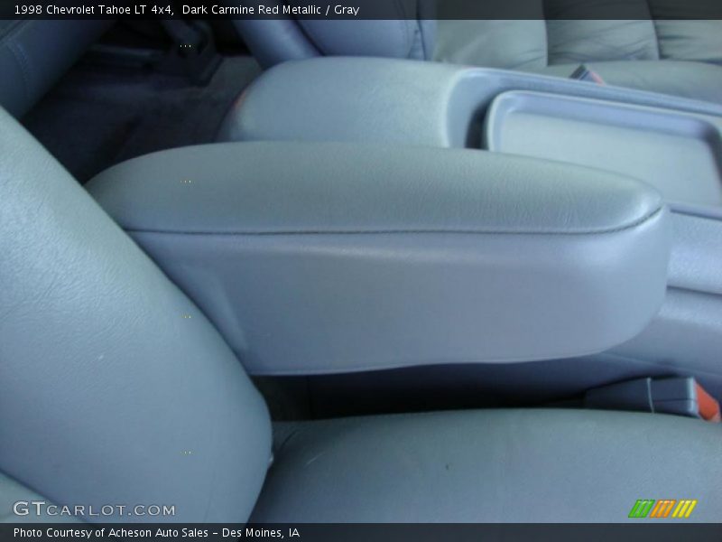 Dark Carmine Red Metallic / Gray 1998 Chevrolet Tahoe LT 4x4