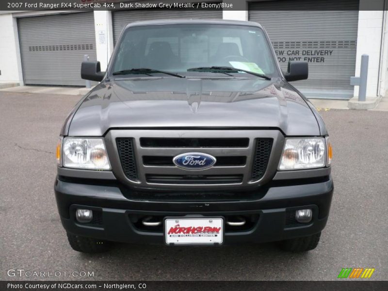 Dark Shadow Grey Metallic / Ebony/Blue 2007 Ford Ranger FX4 SuperCab 4x4