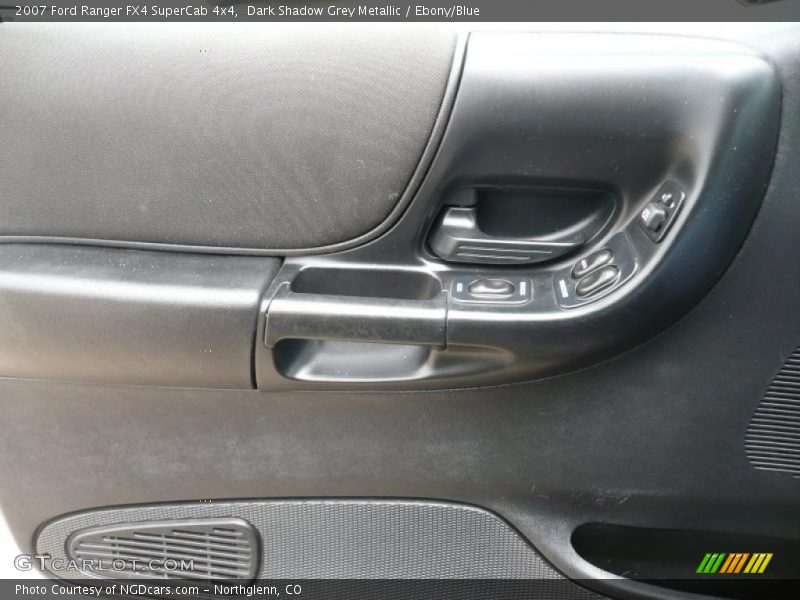 Dark Shadow Grey Metallic / Ebony/Blue 2007 Ford Ranger FX4 SuperCab 4x4