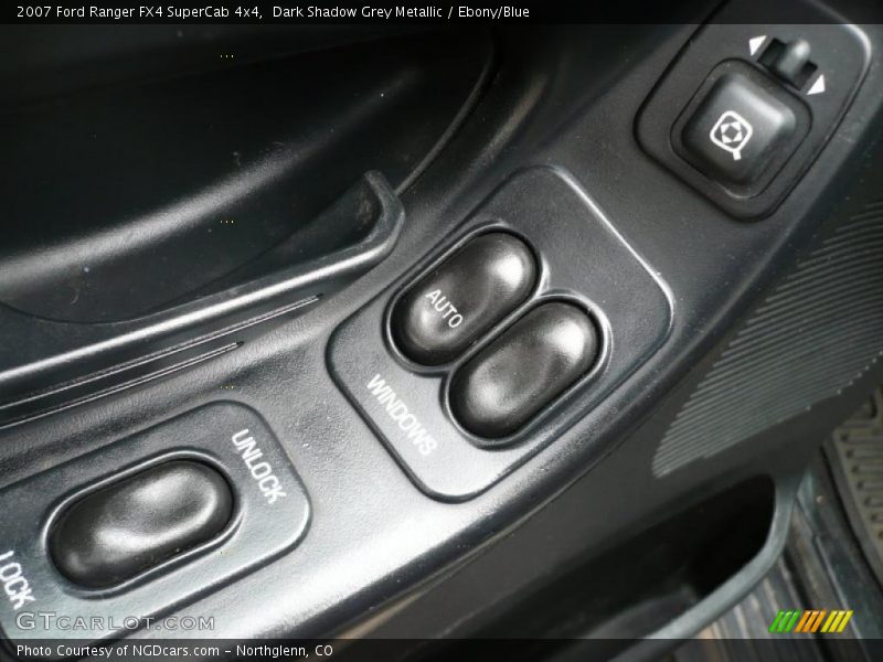 Dark Shadow Grey Metallic / Ebony/Blue 2007 Ford Ranger FX4 SuperCab 4x4