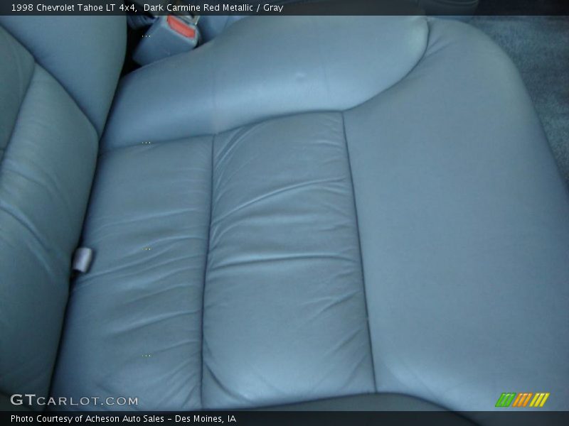 Dark Carmine Red Metallic / Gray 1998 Chevrolet Tahoe LT 4x4