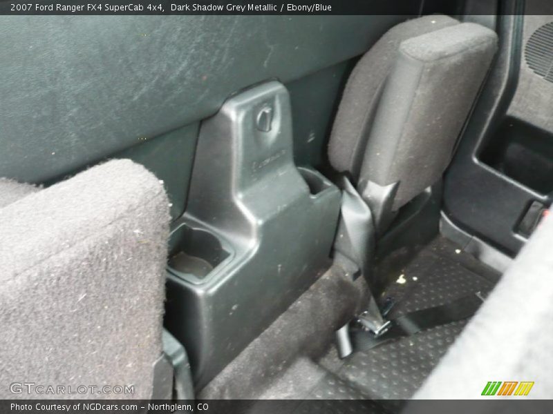 Dark Shadow Grey Metallic / Ebony/Blue 2007 Ford Ranger FX4 SuperCab 4x4