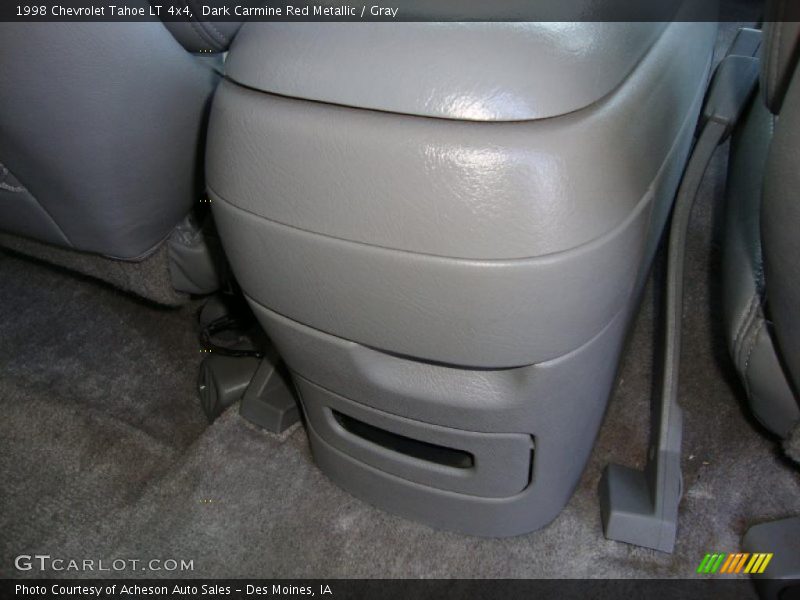 Dark Carmine Red Metallic / Gray 1998 Chevrolet Tahoe LT 4x4