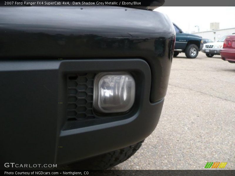 Dark Shadow Grey Metallic / Ebony/Blue 2007 Ford Ranger FX4 SuperCab 4x4