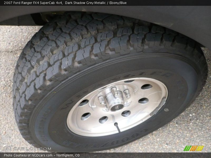 Dark Shadow Grey Metallic / Ebony/Blue 2007 Ford Ranger FX4 SuperCab 4x4
