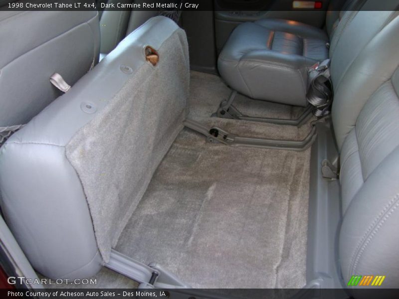 Dark Carmine Red Metallic / Gray 1998 Chevrolet Tahoe LT 4x4