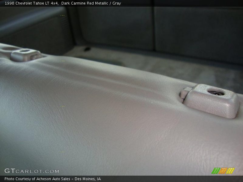 Dark Carmine Red Metallic / Gray 1998 Chevrolet Tahoe LT 4x4