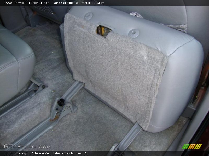 Dark Carmine Red Metallic / Gray 1998 Chevrolet Tahoe LT 4x4