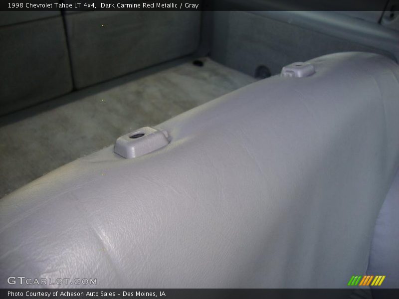 Dark Carmine Red Metallic / Gray 1998 Chevrolet Tahoe LT 4x4