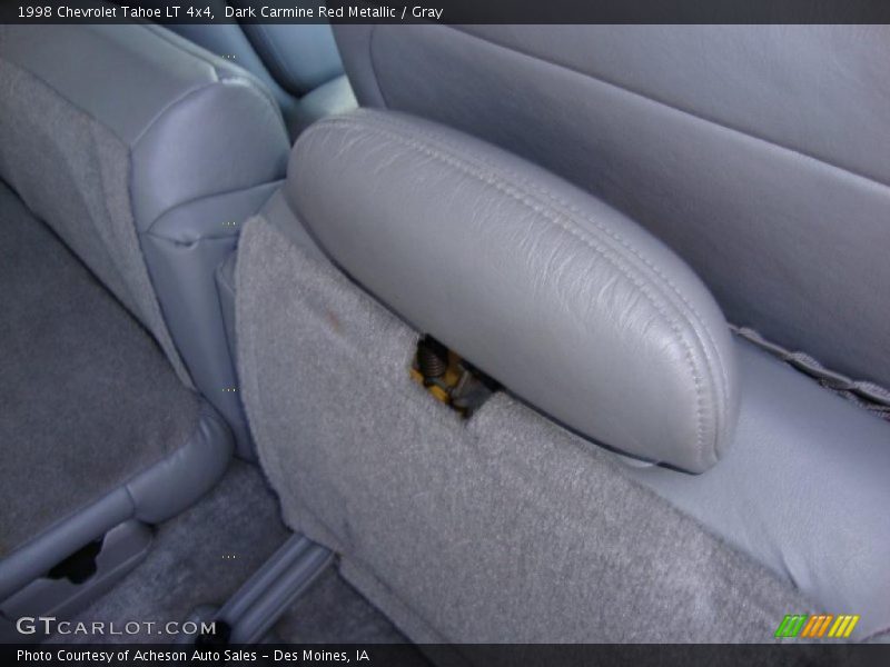 Dark Carmine Red Metallic / Gray 1998 Chevrolet Tahoe LT 4x4