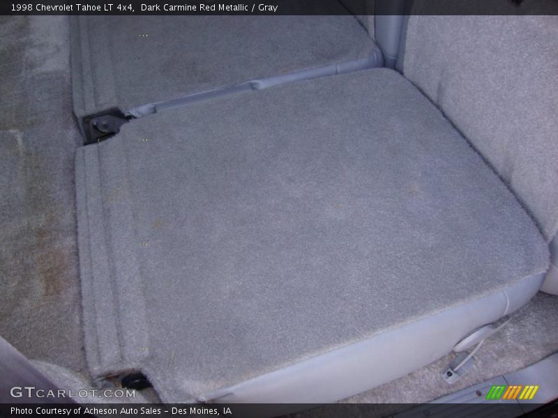 Dark Carmine Red Metallic / Gray 1998 Chevrolet Tahoe LT 4x4
